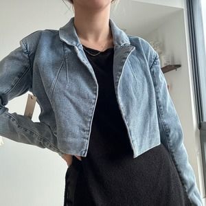 Steele Cropped Jean Jacket